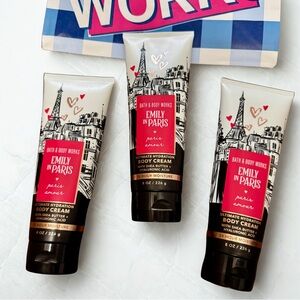 Bath & Body Works Emily in Paris Body Cream Trio